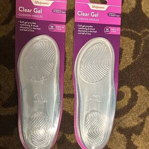 Walgreens Clear Gel Cushion Insoles for Women